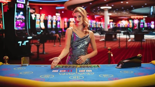 Tampilan detail kartu dan opsi taruhan gratis pada permainan Free Bet Blackjack